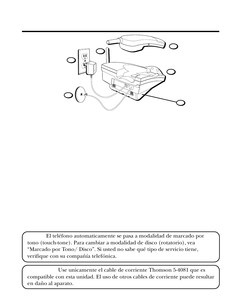 Instalación, Instalación sobre escritorio o superficie plana, Nstalación | Sobre, Scritorio, Uperficie, Lana | Southwestern Bell 26963 User Manual | Page 45 / 76