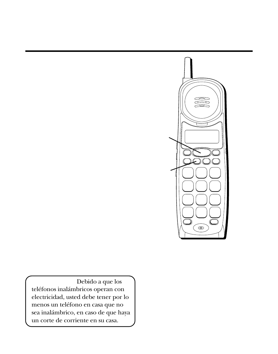 Operación básica del teléfono inalámbrico, Para hacer una llamada, Para volver a marcar | Peración, Ásica, Eléfono, Nalámbrico, Acer, Lamada, Olver | Southwestern Bell 26963 User Manual | Page 51 / 76