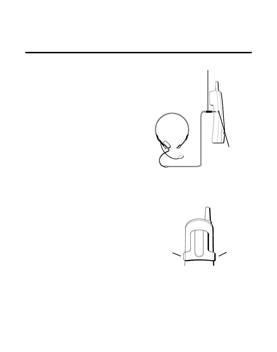 Para conectar audífonos al auricular, Para conectar el gancho para cinturón, Peración | Udífonos, Ancho, Para, Inturón, Pcional, Onectar, Uricular | Southwestern Bell 26963 User Manual | Page 67 / 76