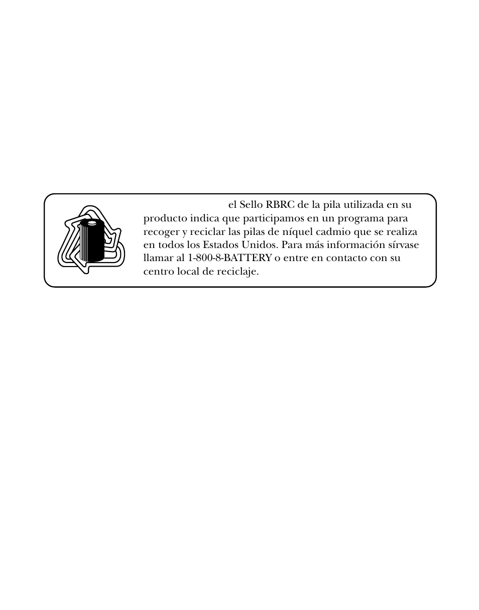 Precauciones de seguridad para la batería, Recauciones, Eguridad | Para, Atería | Southwestern Bell 26955 User Manual | Page 149 / 160