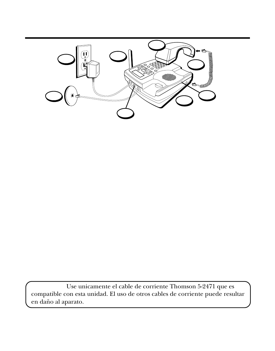 Instalación, Instalación sobre escritorio o superficie plana, Nstalación | Sobre, Scritorio, Uperficie, Lana | Southwestern Bell 26955 User Manual | Page 88 / 160