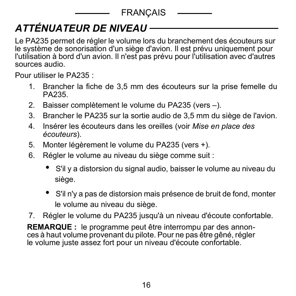 Atténuateur de niveau | Shure E5C User Manual | Page 18 / 63