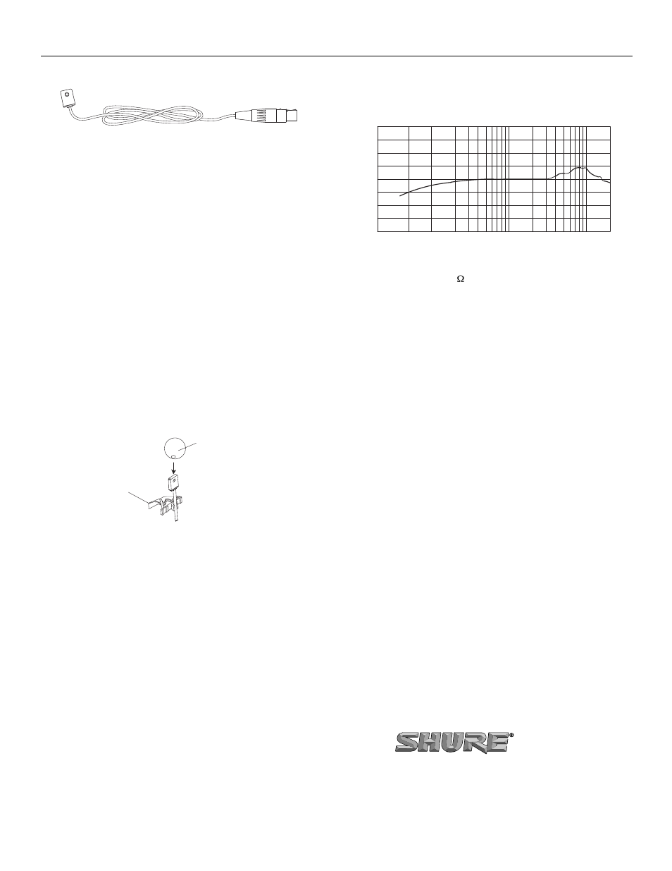 Shure WL184 User Manual | Page 2 / 2