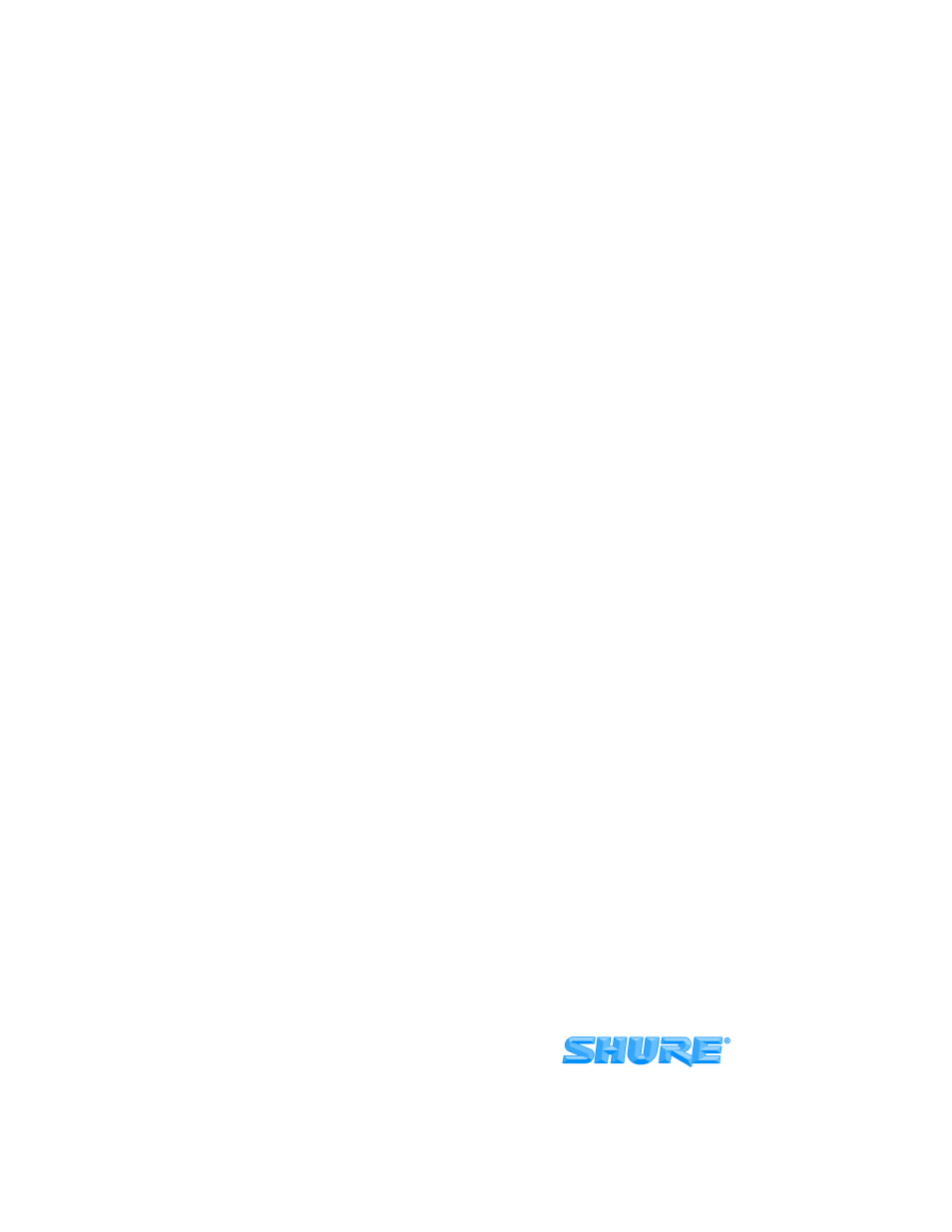 Shure WM98 User Manual | Page 6 / 6