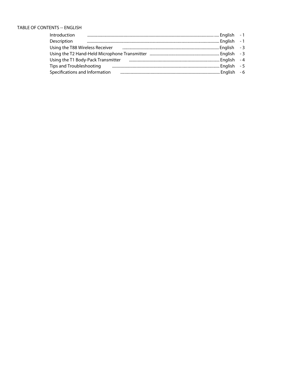 Shure THE TWIN PRO 27C8642 User Manual | Page 2 / 10