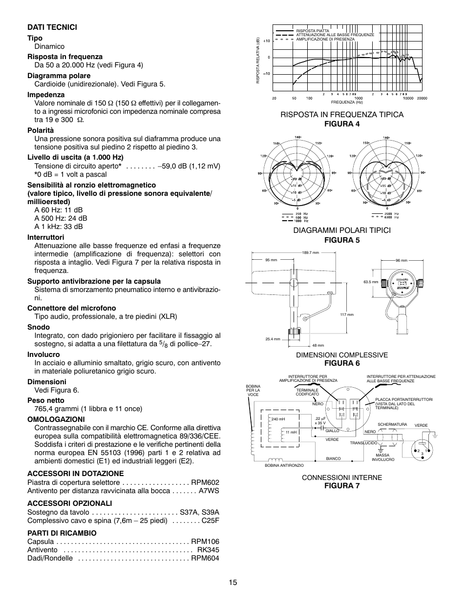 Shure SM7B User Manual | Page 15 / 16