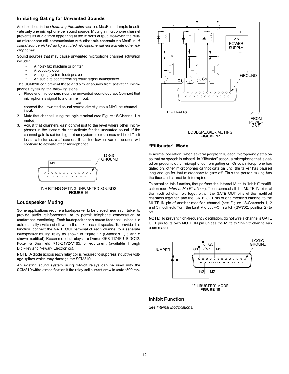 Shure SCM810 User Manual | Page 12 / 17