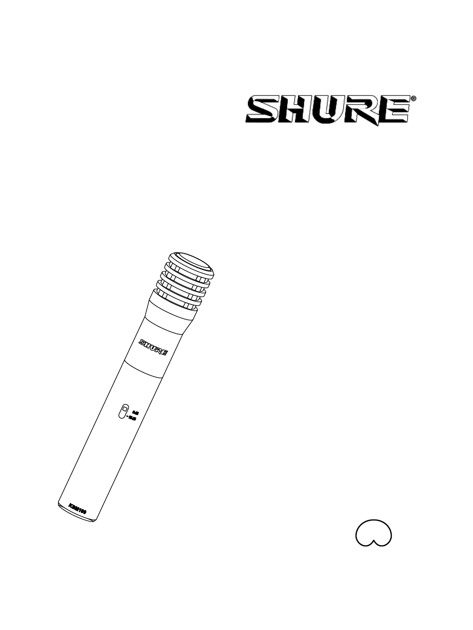 Shure KSM109 User Manual | 9 pages