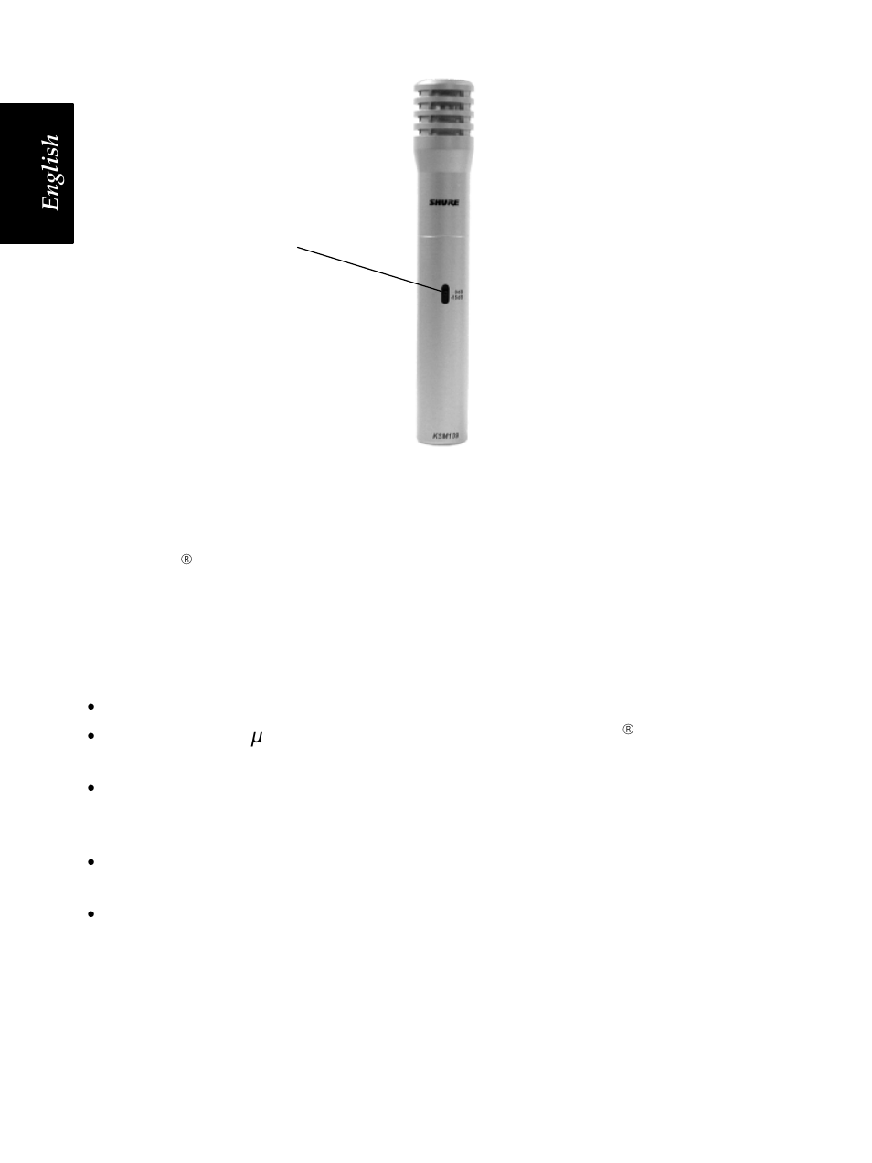 2english | Shure KSM109 User Manual | Page 3 / 9