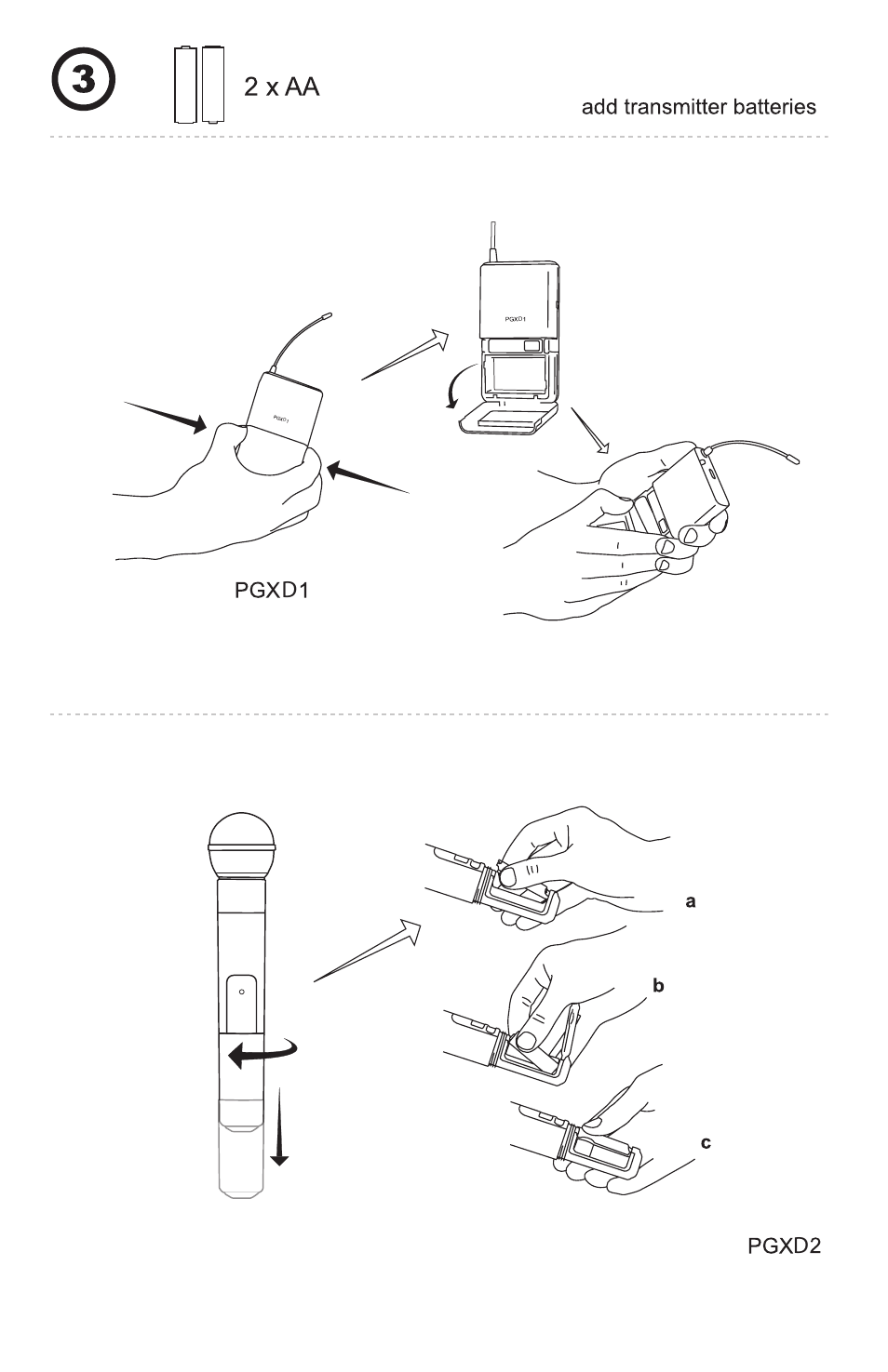 Shure PGXD User Manual | Page 4 / 18