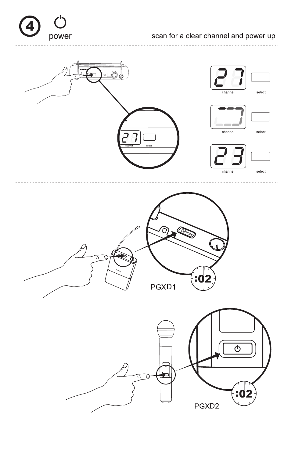 Shure PGXD User Manual | Page 5 / 18