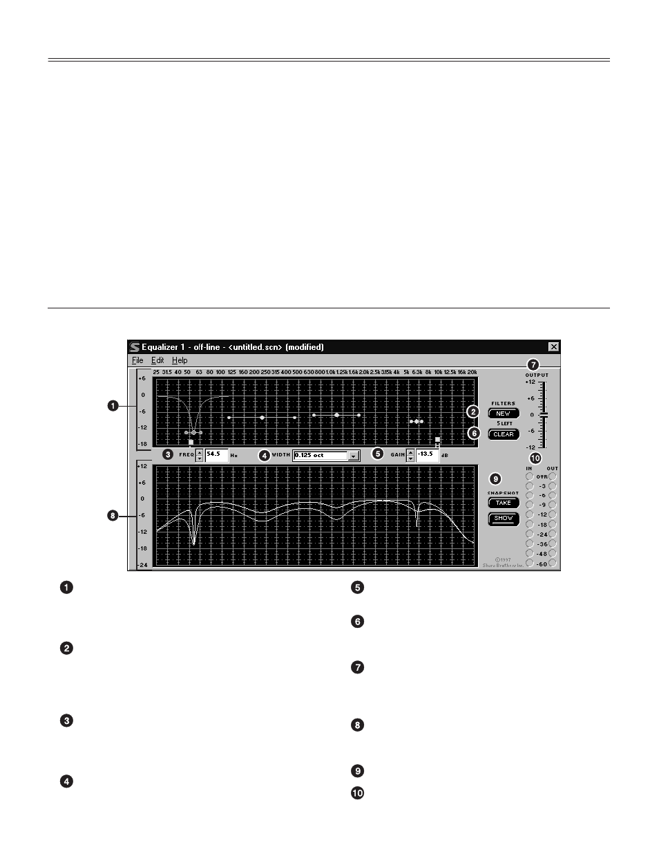 Parametric equalizer, Overview | Shure DP11EQ User Manual | Page 18 / 36