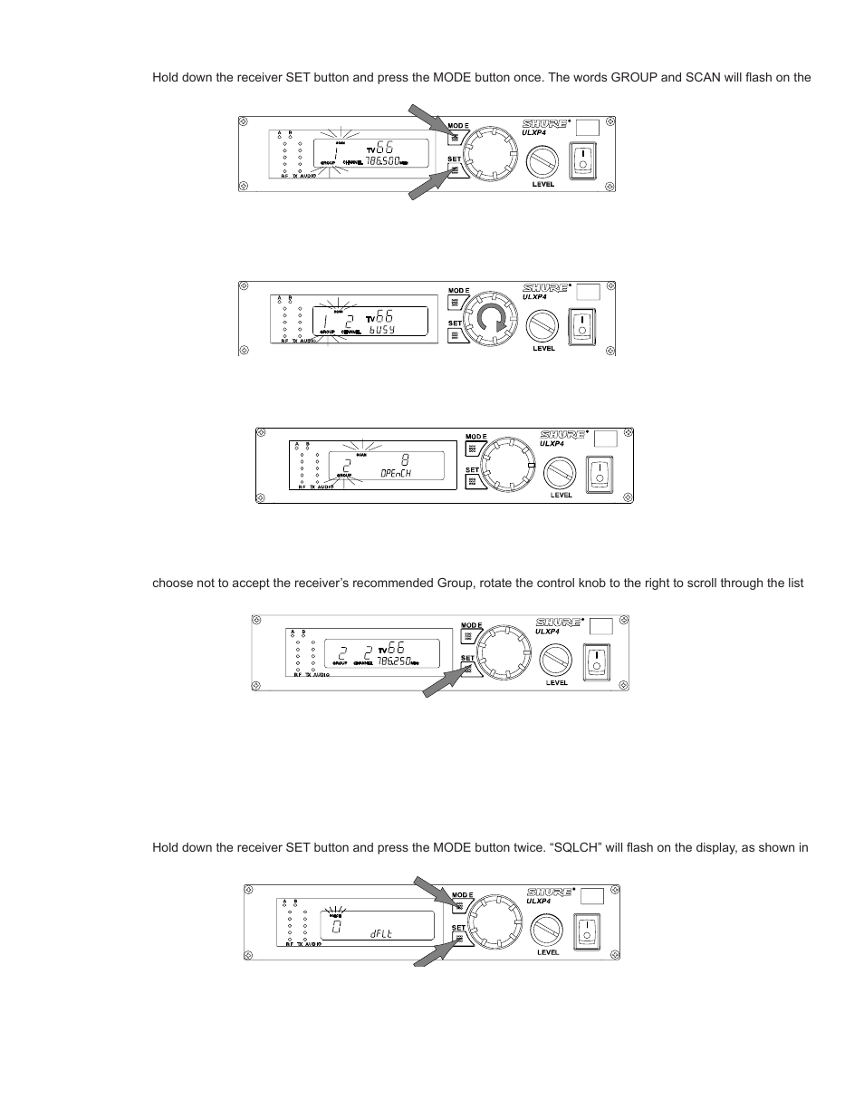 Shure ULX Wireless System User Manual | Page 17 / 28