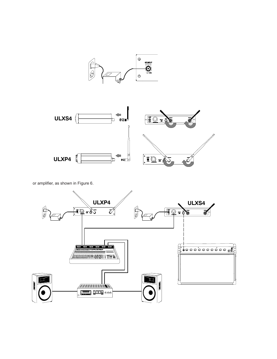 Shure ULX Wireless System User Manual | Page 6 / 28