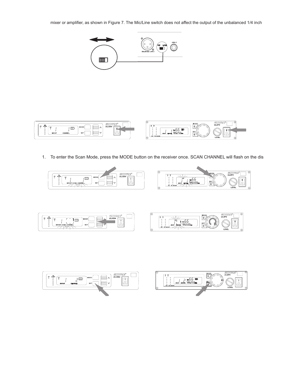 Shure ULX Wireless System User Manual | Page 7 / 28