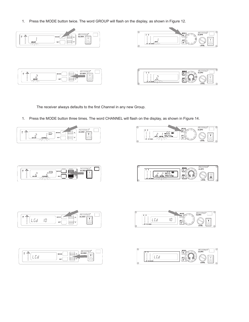 Shure ULX Wireless System User Manual | Page 8 / 28