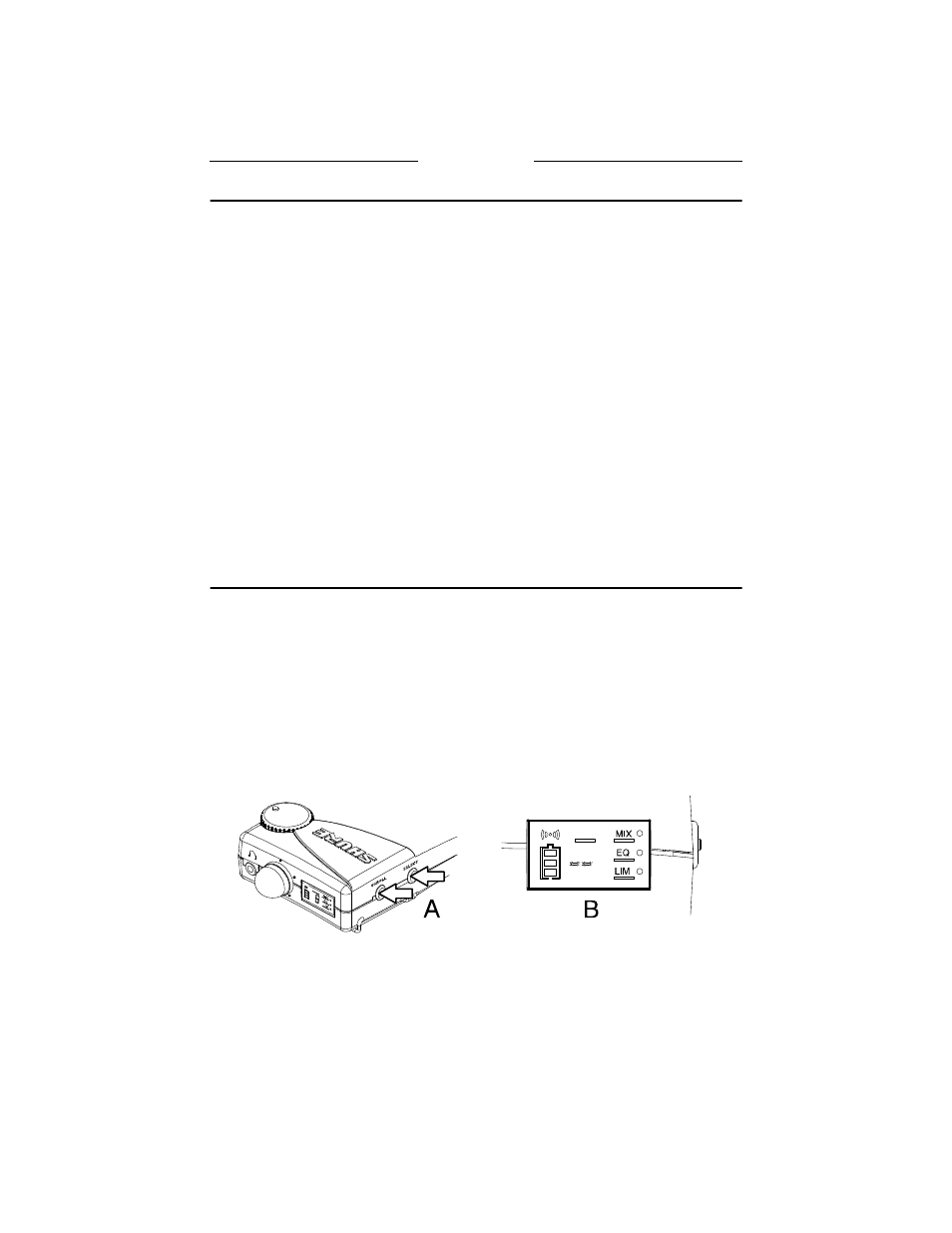 Pushbutton controls, Locking out the lcd screen, English | Shure P4R User Manual | Page 6 / 11
