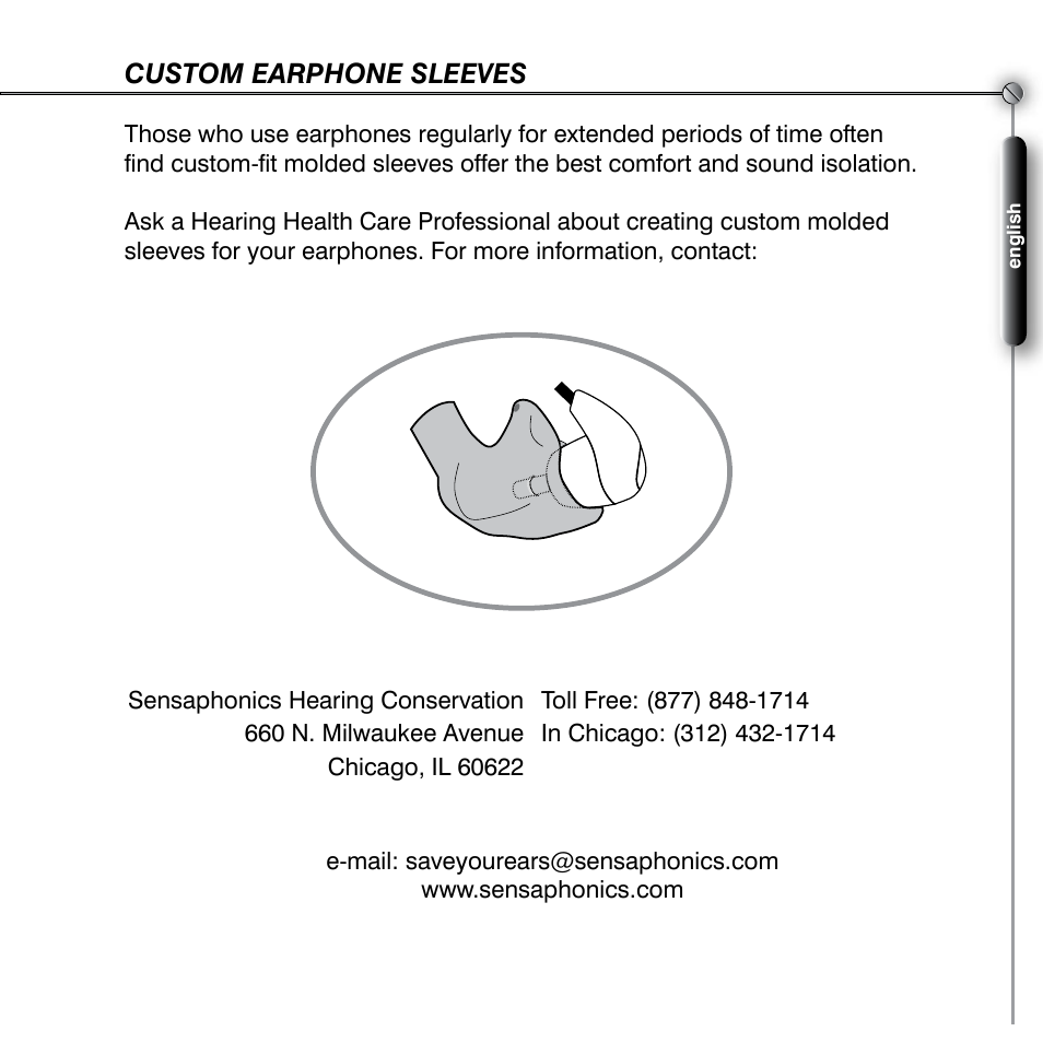 Shure SE530 User Manual | Page 9 / 12