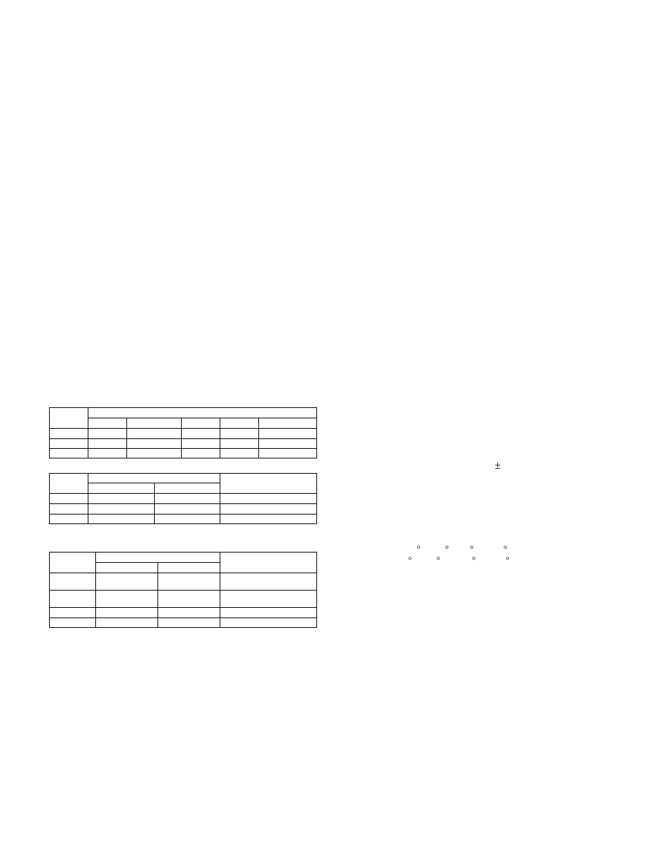 Specifications, Accessories | Shure FP42 User Manual | Page 3 / 20