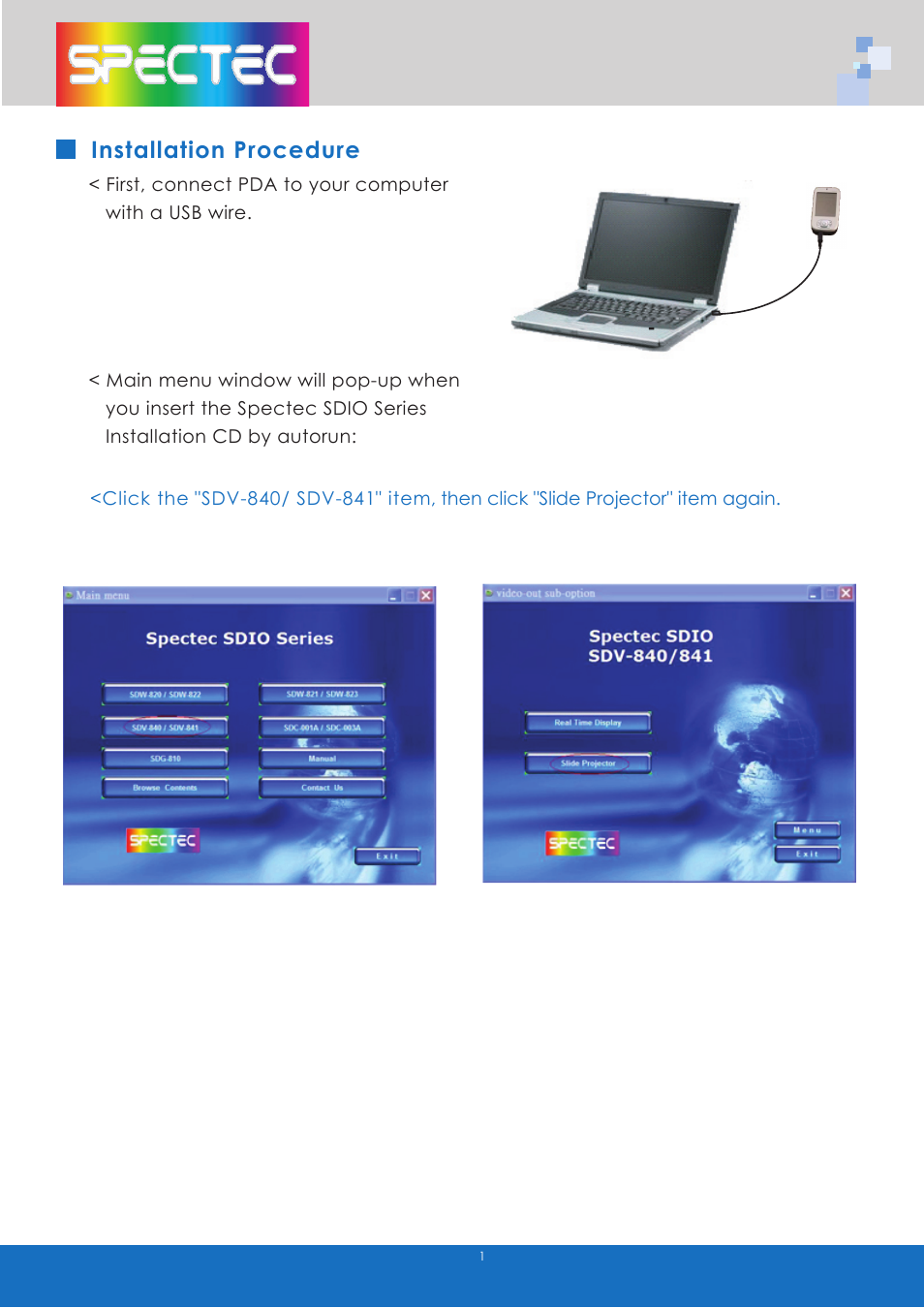 Installation procedure | Spectec Computer Network Device Video-Out Card User Manual | Page 4 / 15