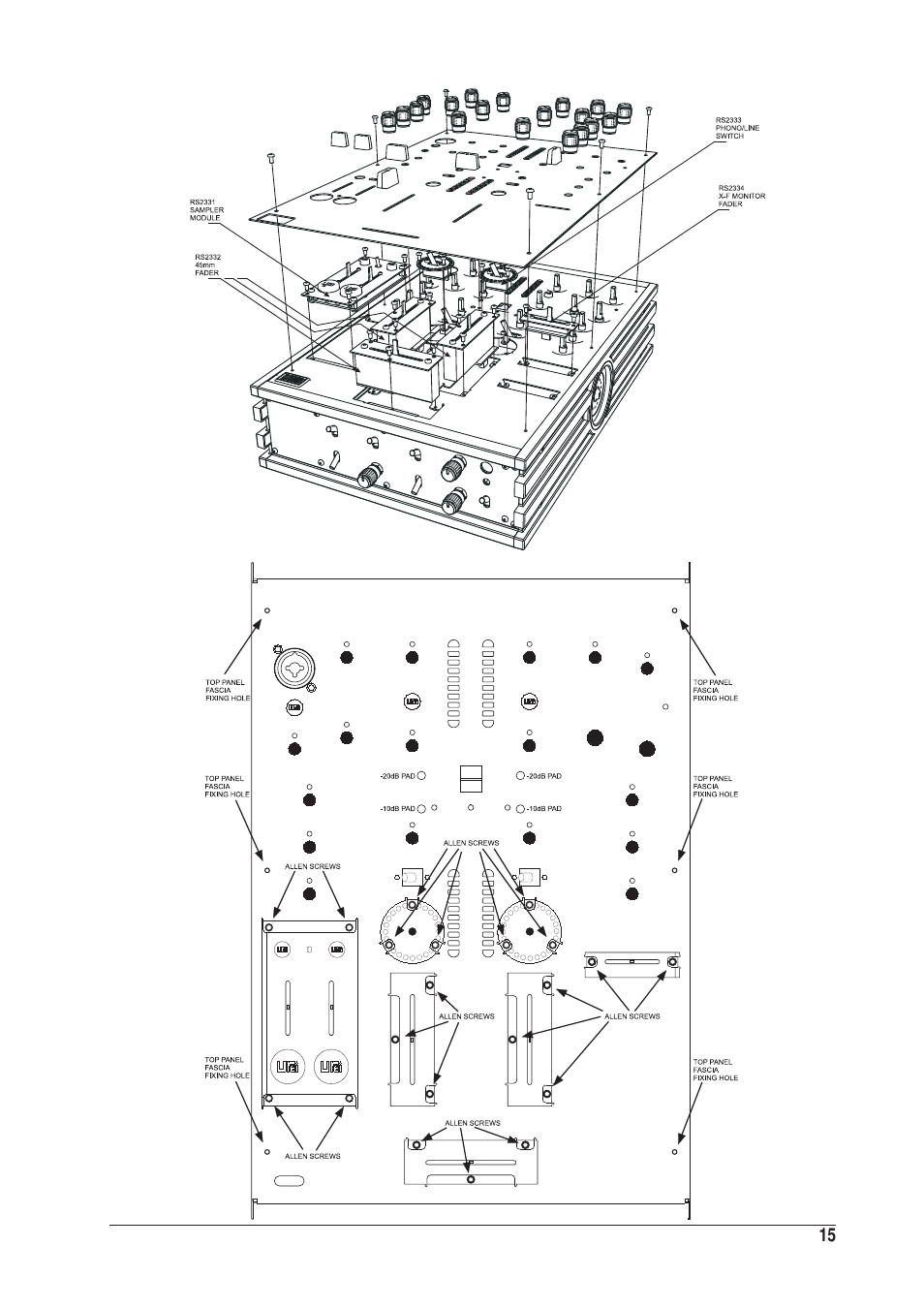 SoundCraft UREI 1601S User Manual | Page 15 / 44