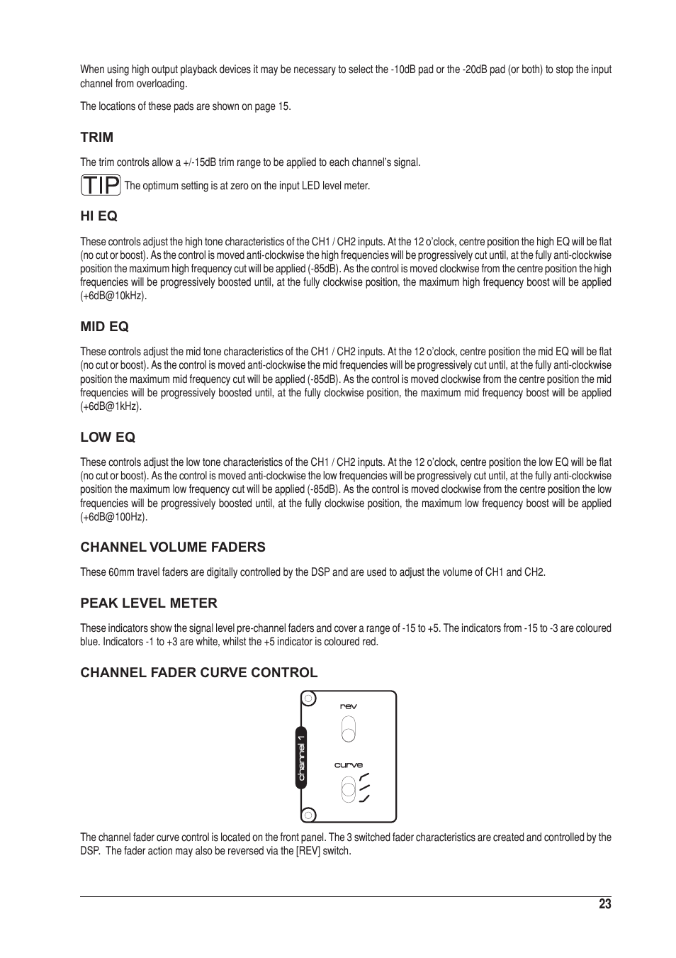 SoundCraft UREI 1601S User Manual | Page 23 / 44