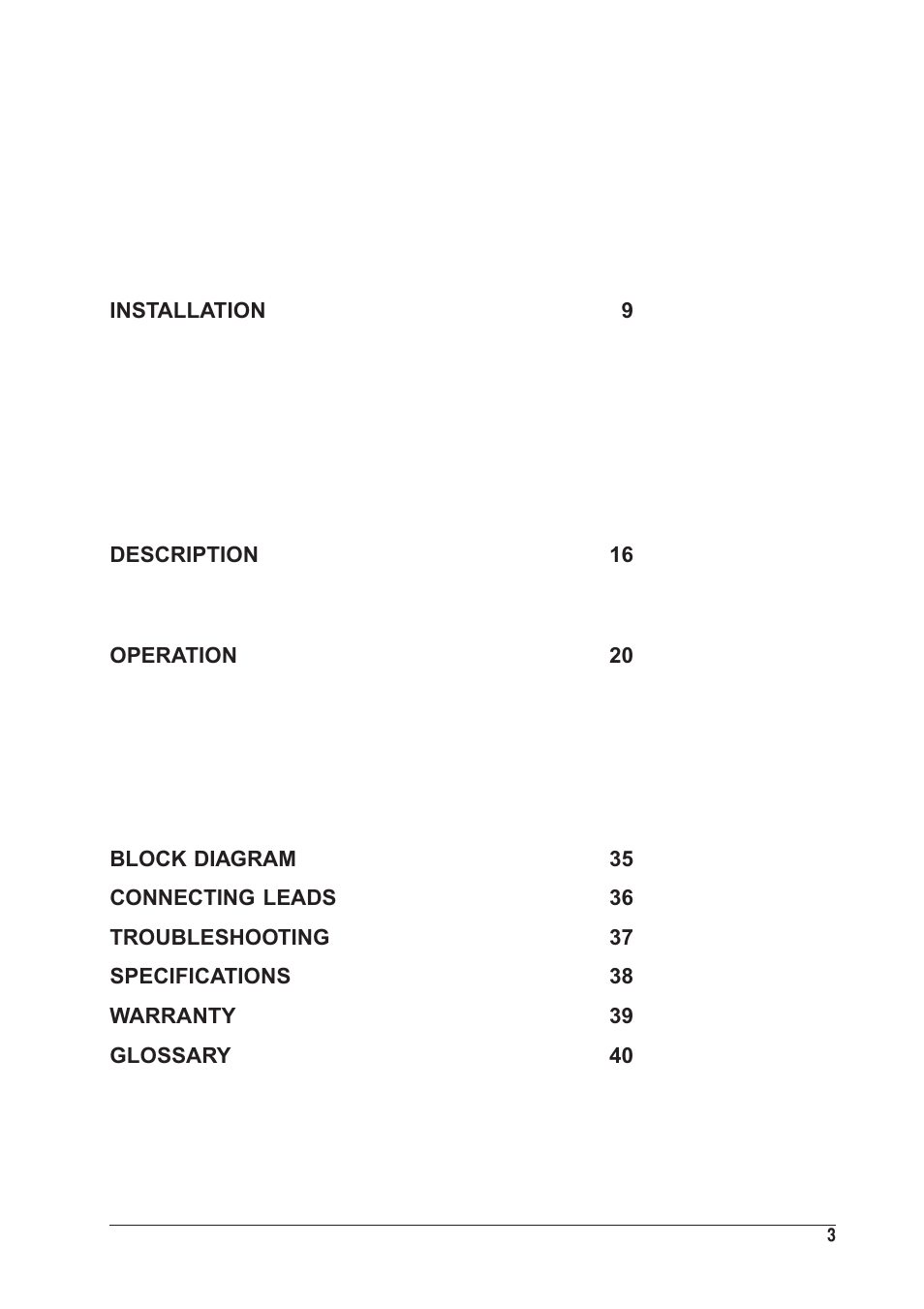 SoundCraft UREI 1601S User Manual | Page 3 / 44
