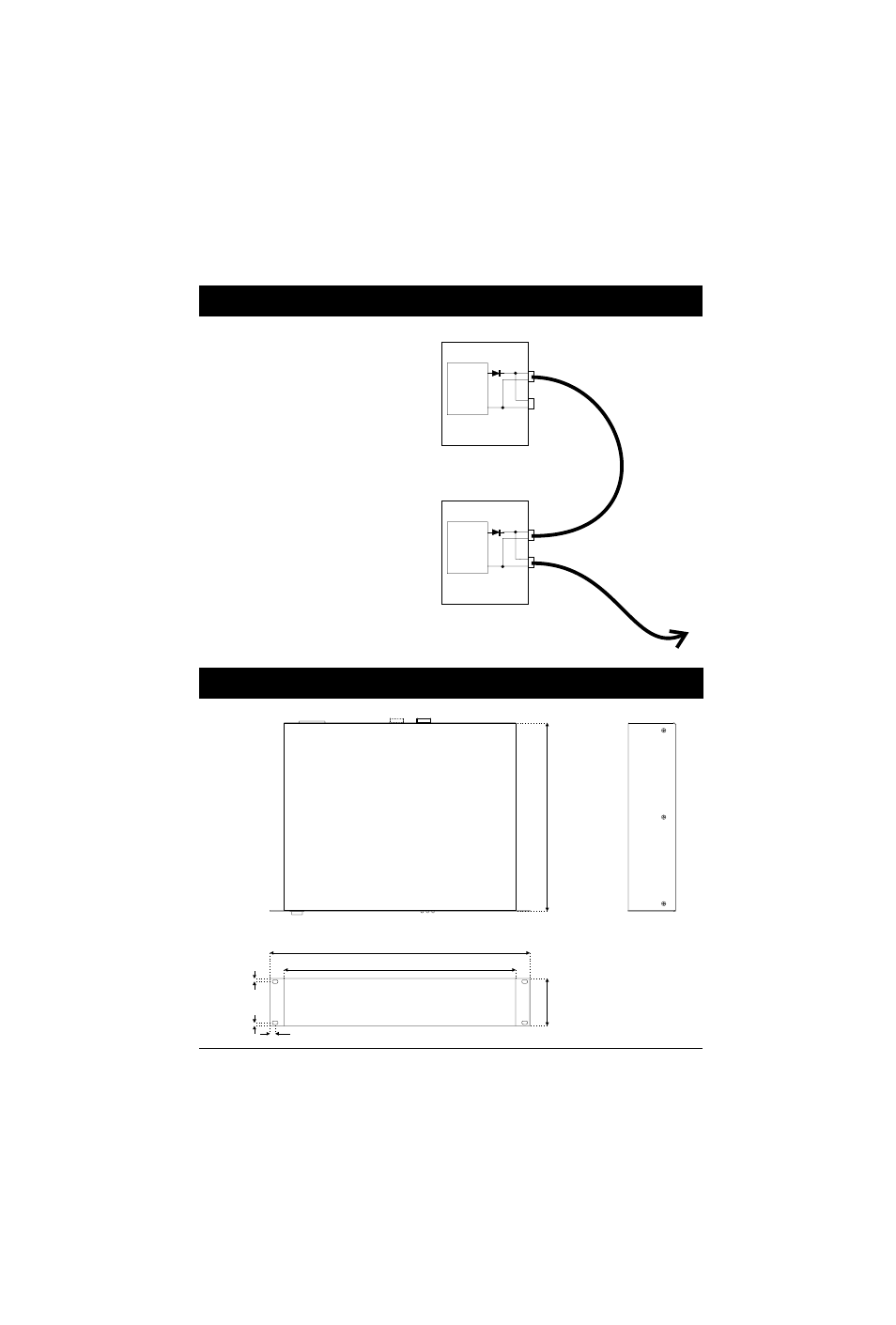 Dimensions psu linking (cps275 only), 8installation | SoundCraft CPS275 User Manual | Page 12 / 26