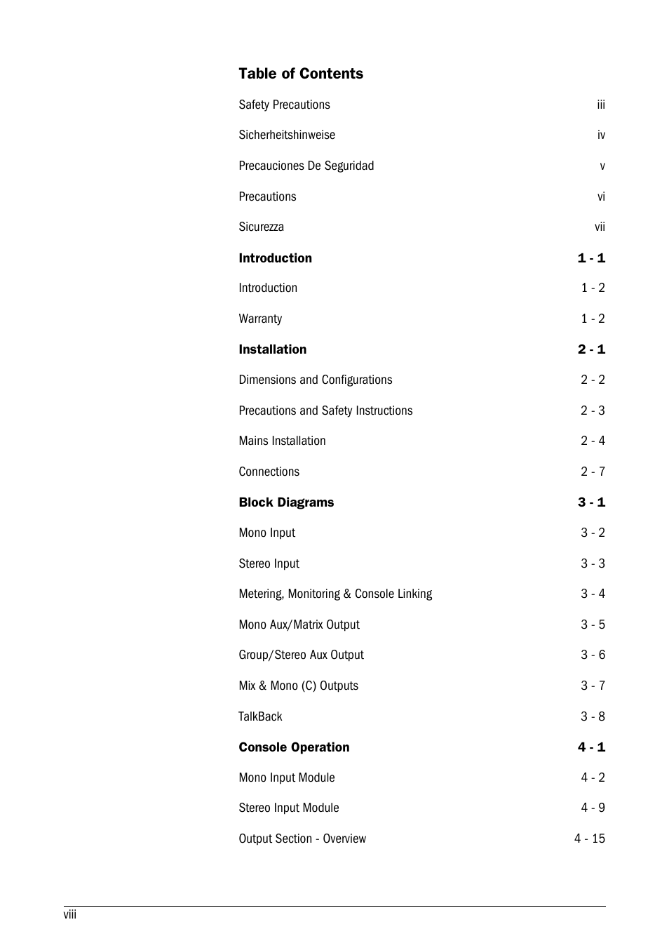 SoundCraft MH4 User Manual | Page 8 / 10