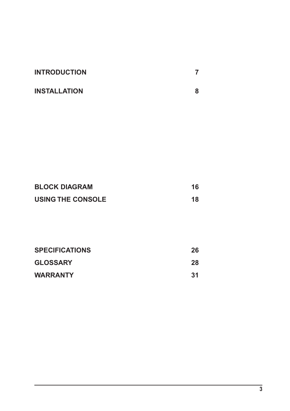 SoundCraft UREI  1603 User Manual | Page 3 / 32