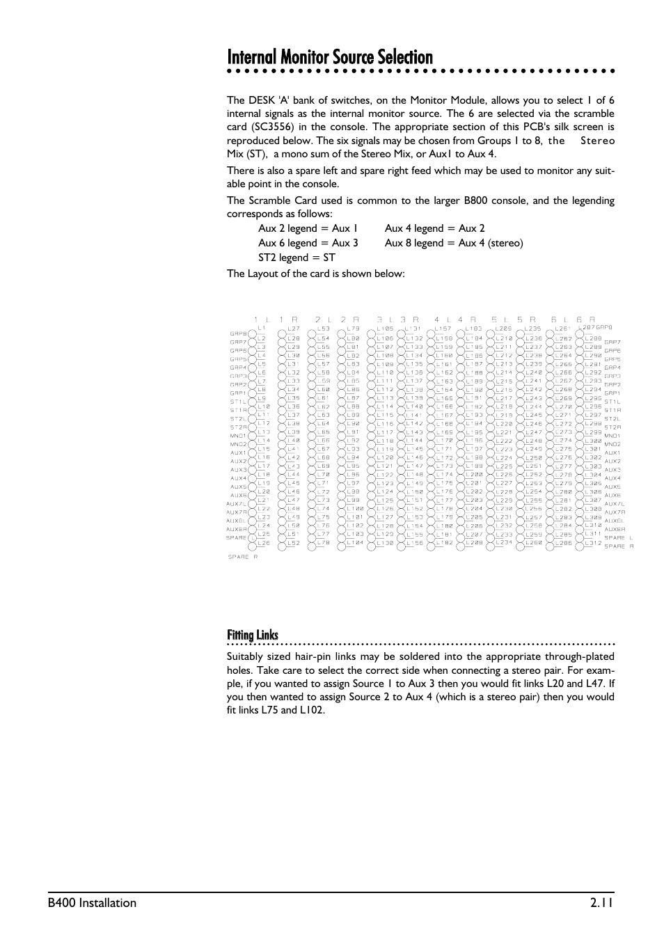 SoundCraft B400 User Manual | Page 19 / 60