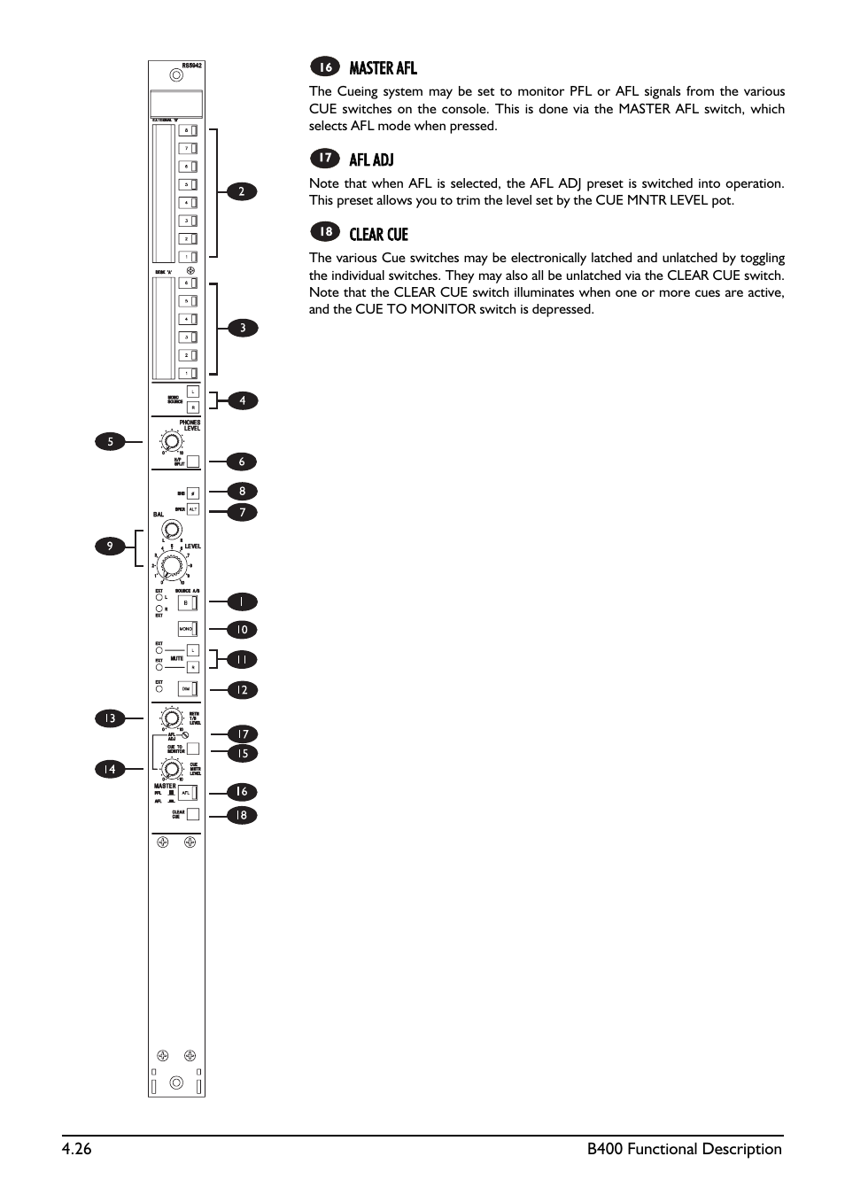 SoundCraft B400 User Manual | Page 54 / 60