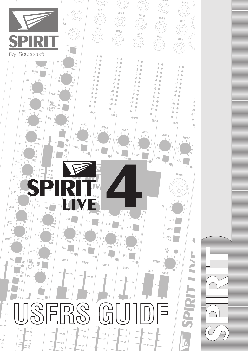 SoundCraft Spirit Live 4 User Manual | 34 pages