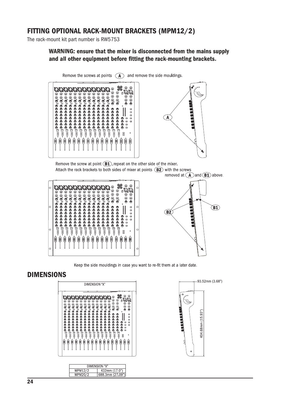 SoundCraft MPM 20/2 User Manual | Page 24 / 32