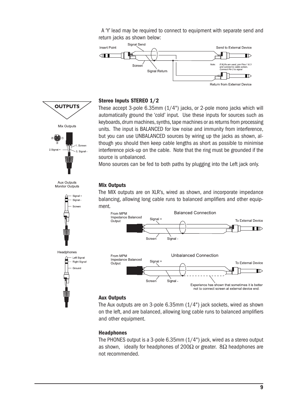 SoundCraft MPM 20/2 User Manual | Page 9 / 32