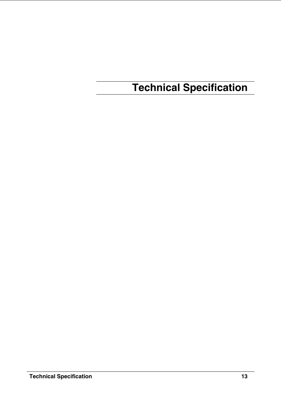 Technical specification | SoundCraft CPS2000 User Manual | Page 17 / 52