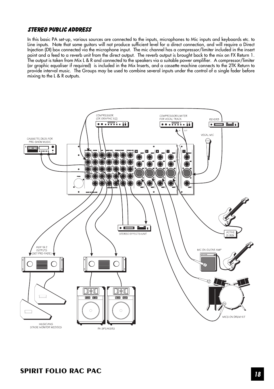 Spirit folio rac pac | SoundCraft Spirit Folio Rac Pac User Manual | Page 19 / 23