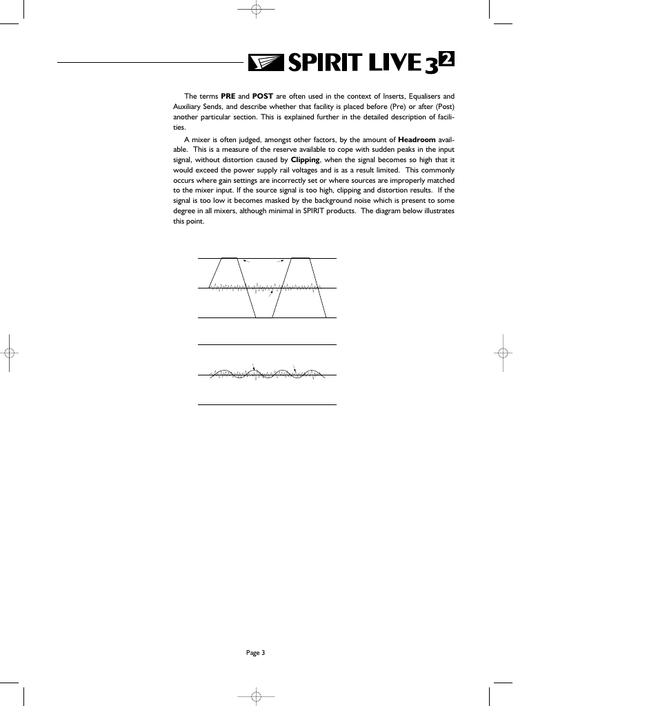 SoundCraft Spirit Live 3-2 User Manual | Page 5 / 32