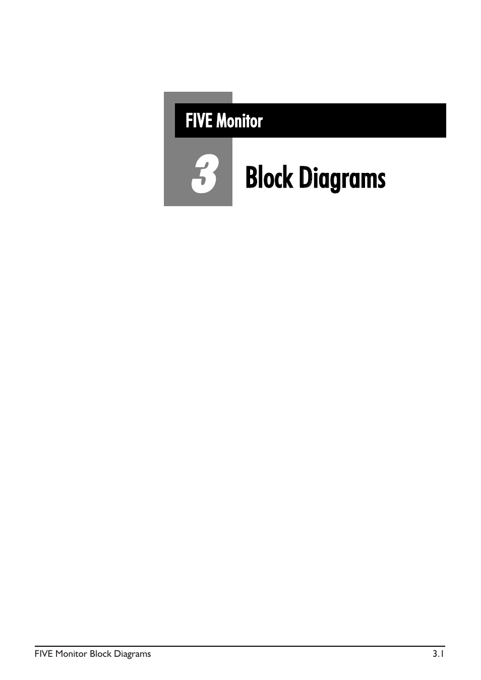 3 - block diagrams, Block diagrams, Bblloocckk ddiiaaggrraammss | SoundCraft Five Monitor Series User Manual | Page 17 / 50