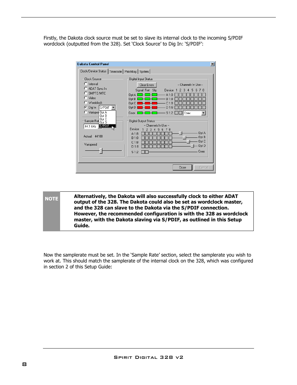 SoundCraft DAKOTA 328 User Manual | Page 9 / 16