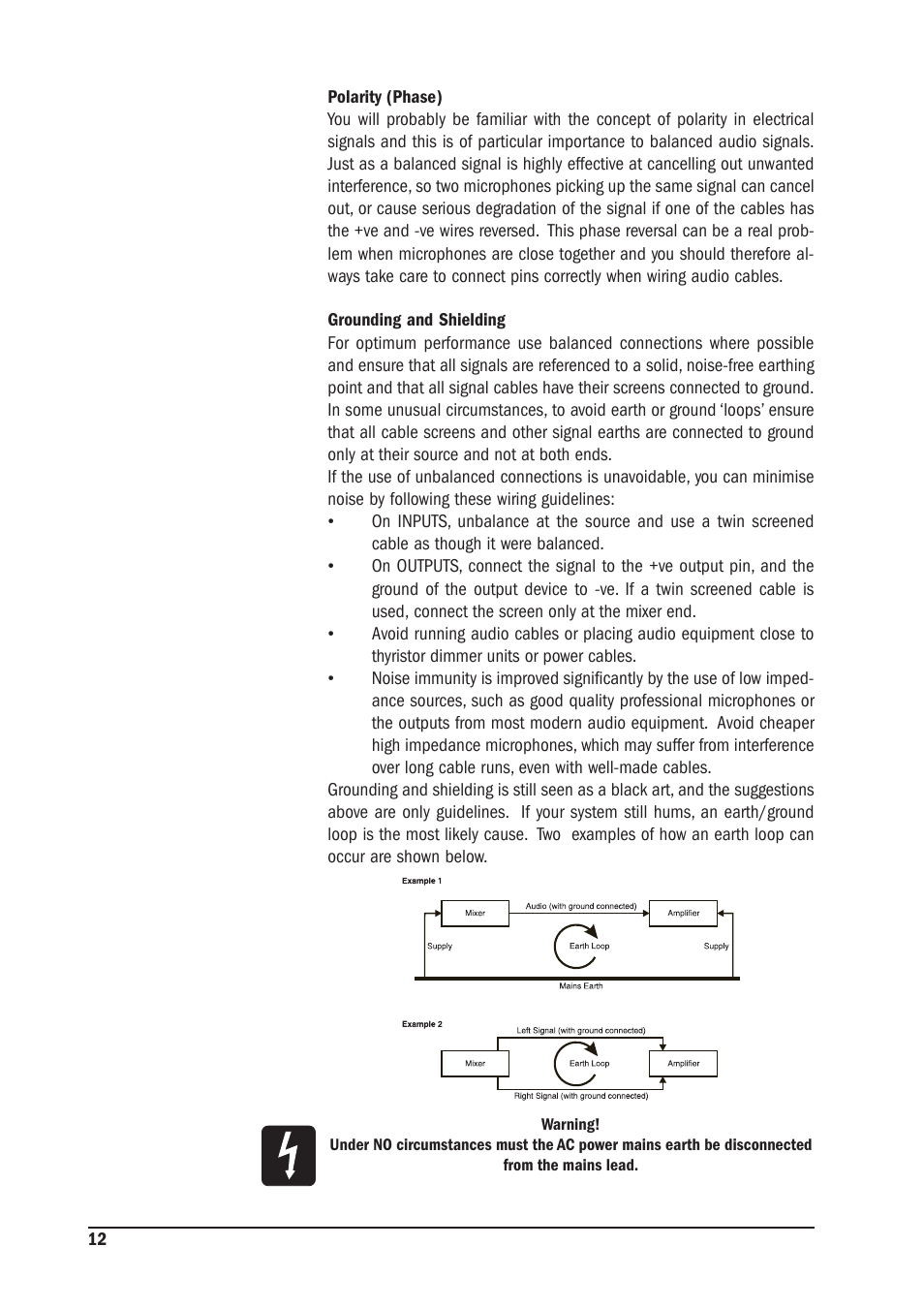 SoundCraft MFX User Manual | Page 12 / 48