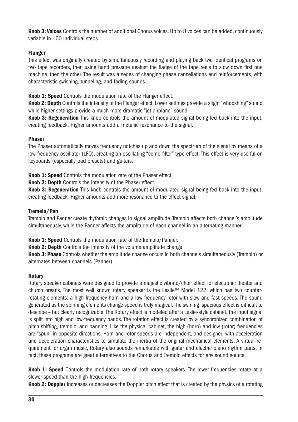 SoundCraft MFX User Manual | Page 30 / 48