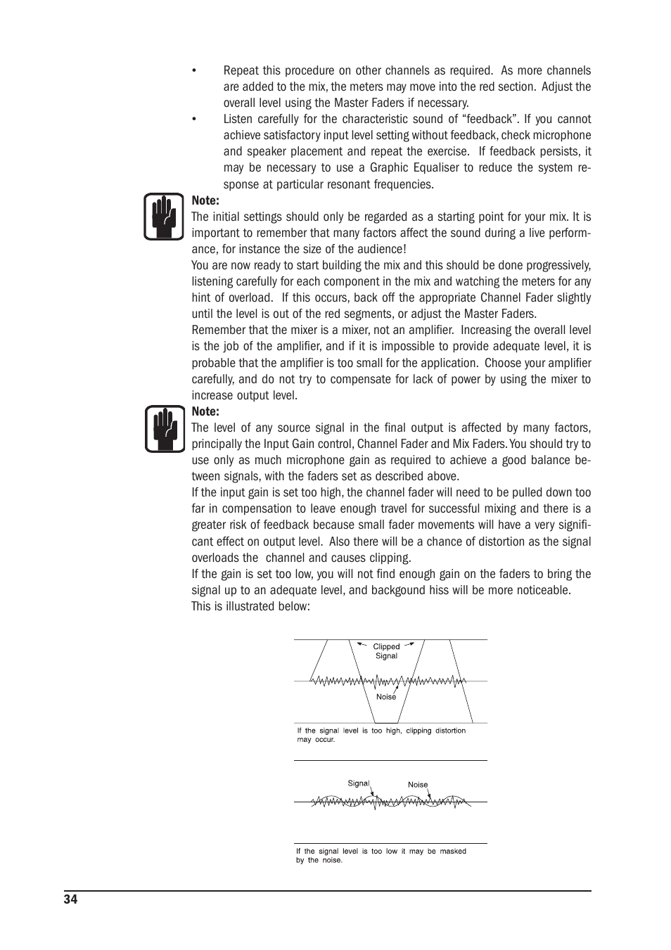 SoundCraft MFX User Manual | Page 34 / 48