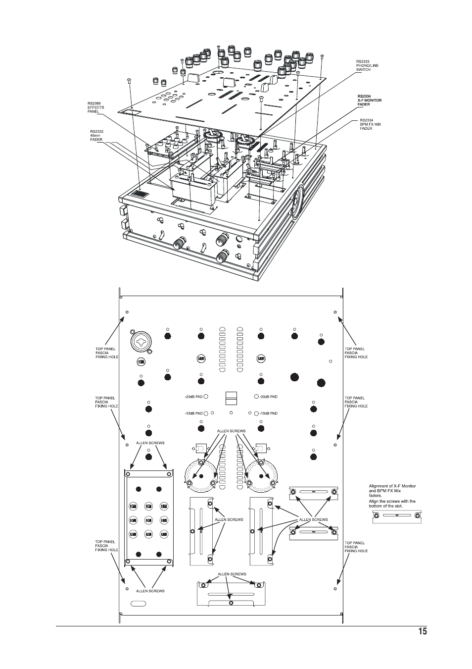 SoundCraft UREI 1601E User Manual | Page 15 / 56