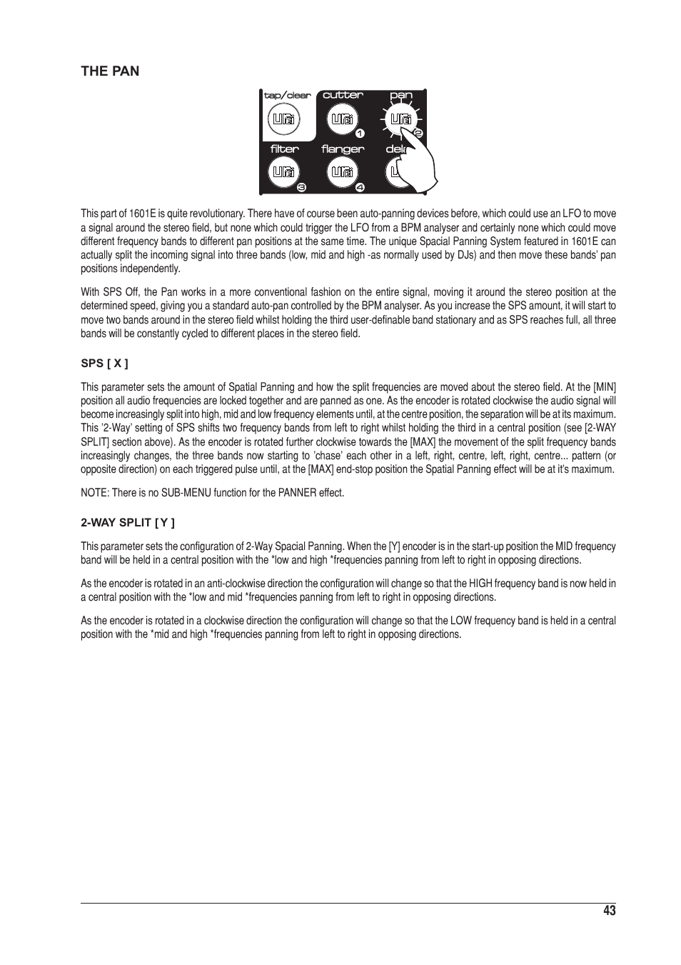 SoundCraft UREI 1601E User Manual | Page 43 / 56