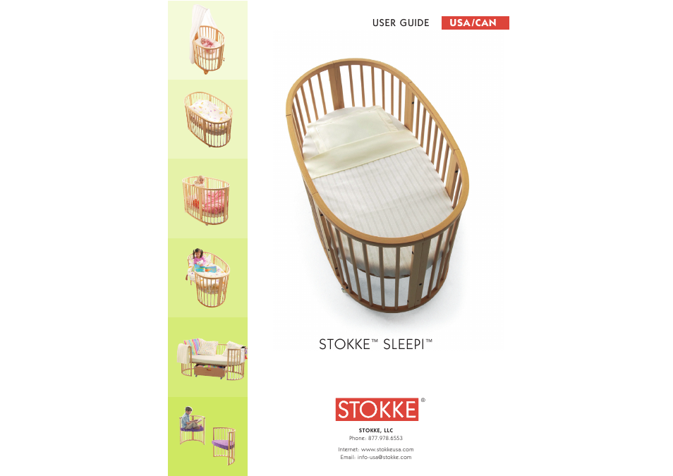 Stokke SleepiTM User Manual | 7 pages