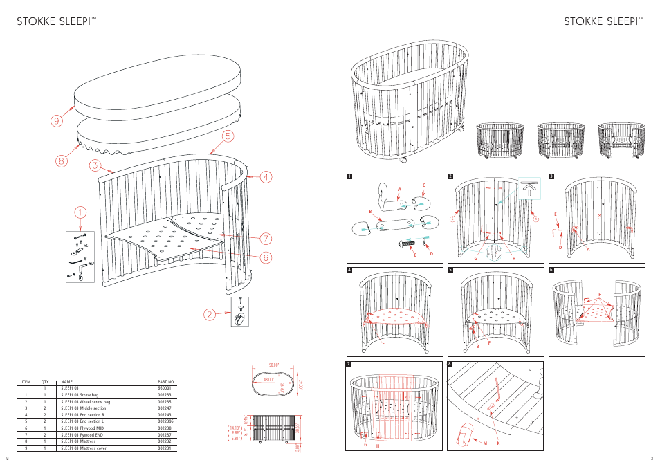 Stokke sleepi | Stokke SleepiTM User Manual | Page 2 / 7