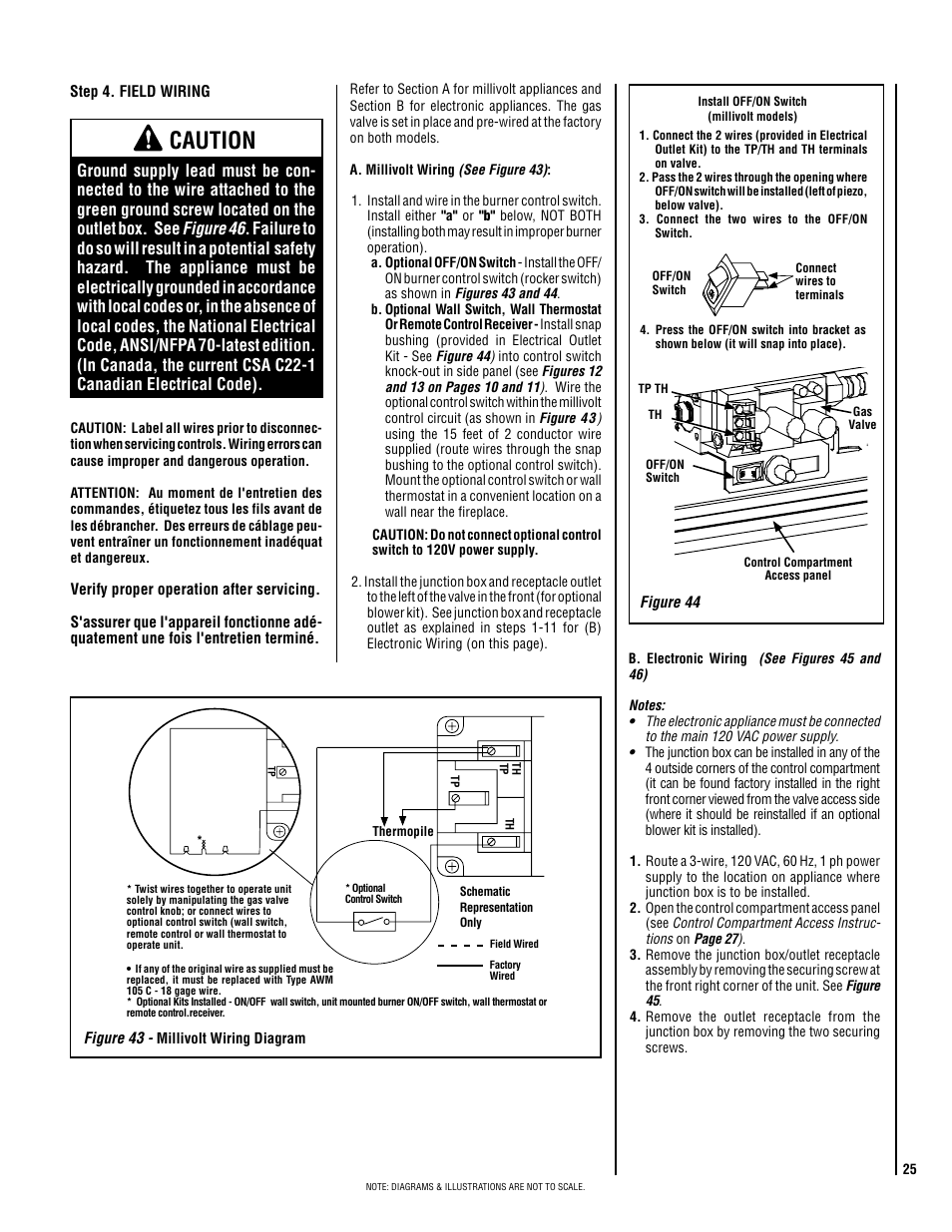 Caution | Superior SSDVPF-CNE-B User Manual | Page 25 / 40