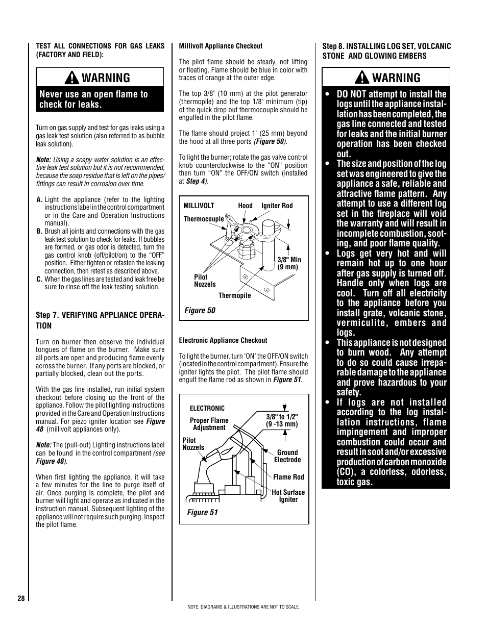 Warning | Superior SSDVPF-CNE-B User Manual | Page 28 / 40