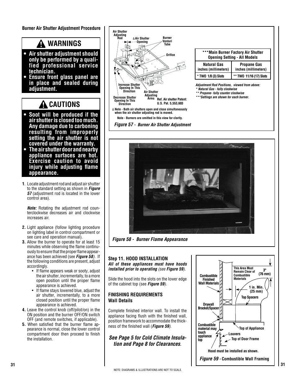 Warnings, Cautions | Superior SSDVPF-CNE-B User Manual | Page 31 / 40